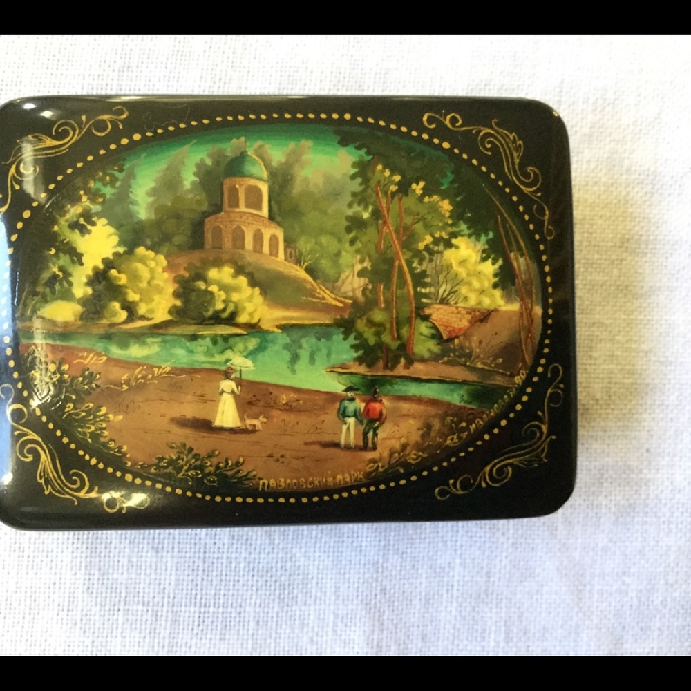 Russian lacquer box